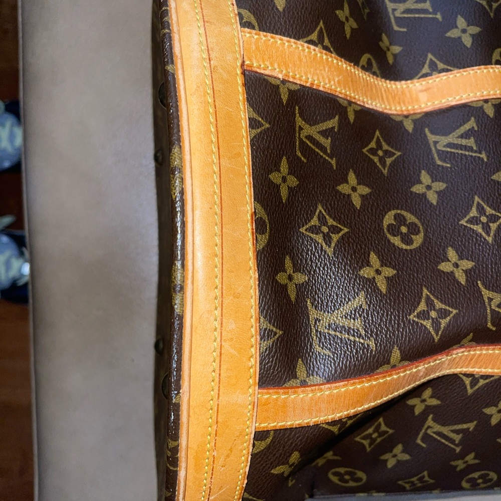 LV Brown Vintage Monogram Bucket Bag - Picture 3 of 16